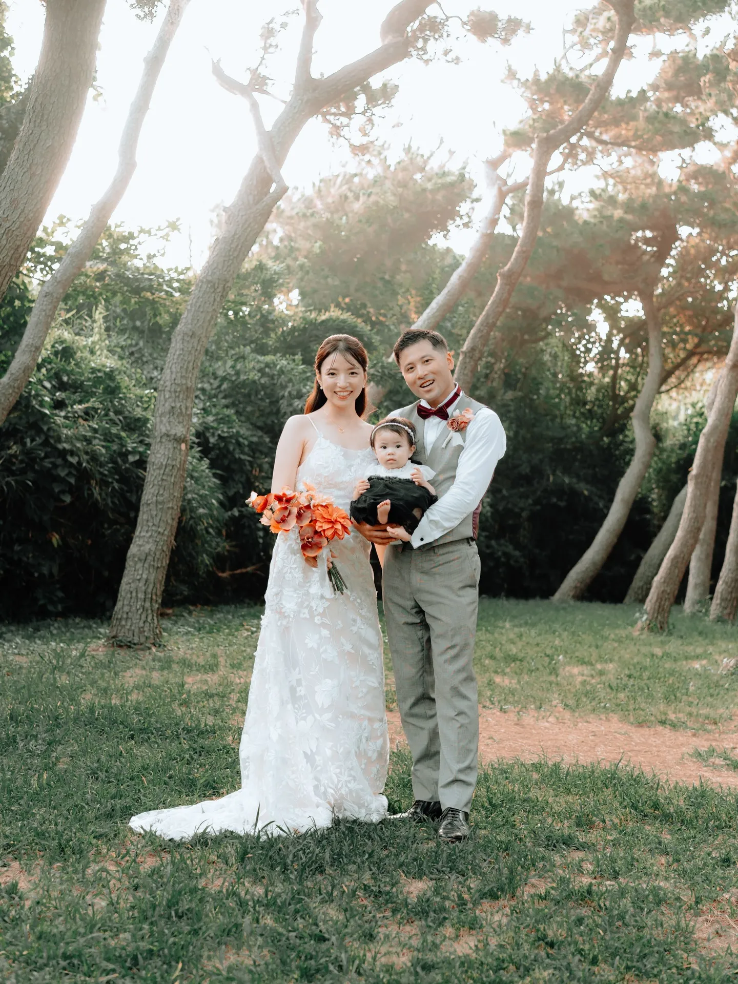 海辺でのロケーションフォトの1コマ。